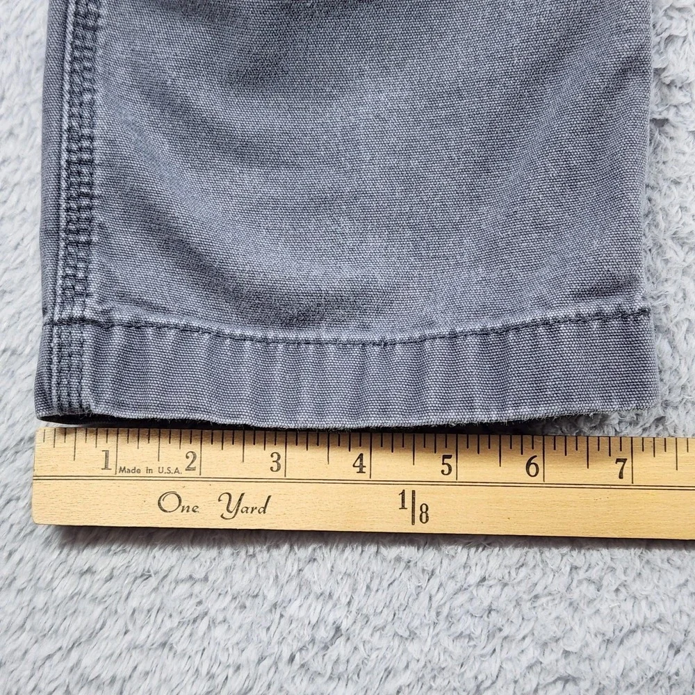 Carhartt Rugged Flex Pants Mens 30x32 Gray Relaxed Fit Canvas Cargo Workwear